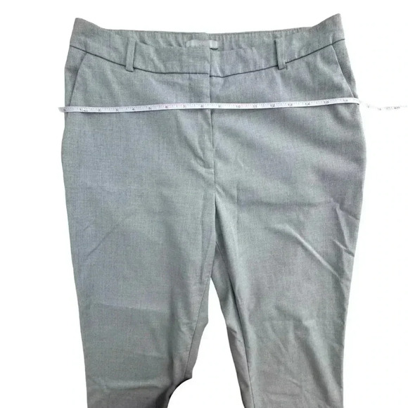 H&M Skinny Fit Crop Slacks - Regular Waist - Ankle Length - light gray - Picture 10 of 12